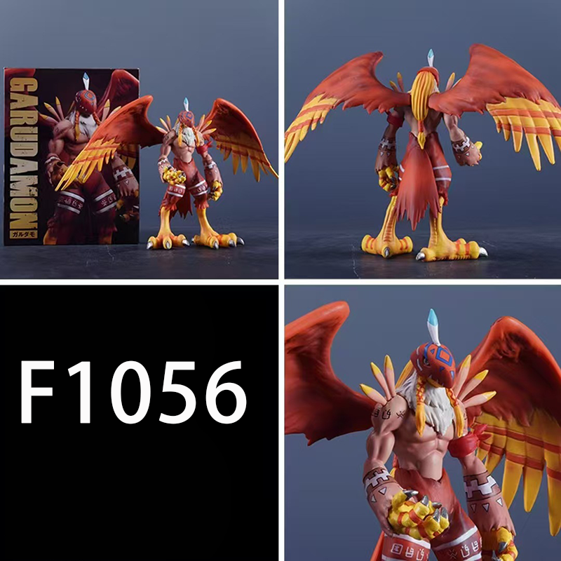 Digimon Garudamon Omegamon Statue Action Figure Collection Premium Anime Model Toy Fans Collectors Decoration