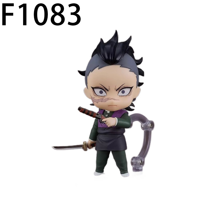 Demon Slayer Sanemi Shinazugawa Genya Shinazugawa Statue Action Figure Collection Premium Anime Model Toy Fans Decoration
