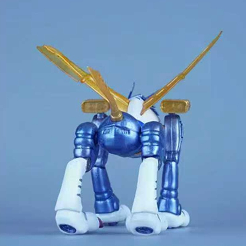 Digimon MetalGarurumon Pinocchimon Statue Action Figure Collection Premium Anime Model Toy Fans Collectors Decoration
