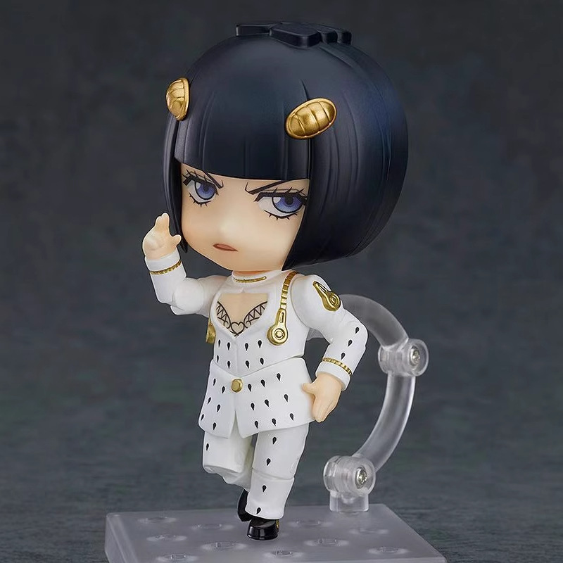 JoJo's Bizarre Adventure Kars Bruno Bucciarati Guido Mista Chibi Statue Action Figure Collection Premium Anime Model Toy Fans