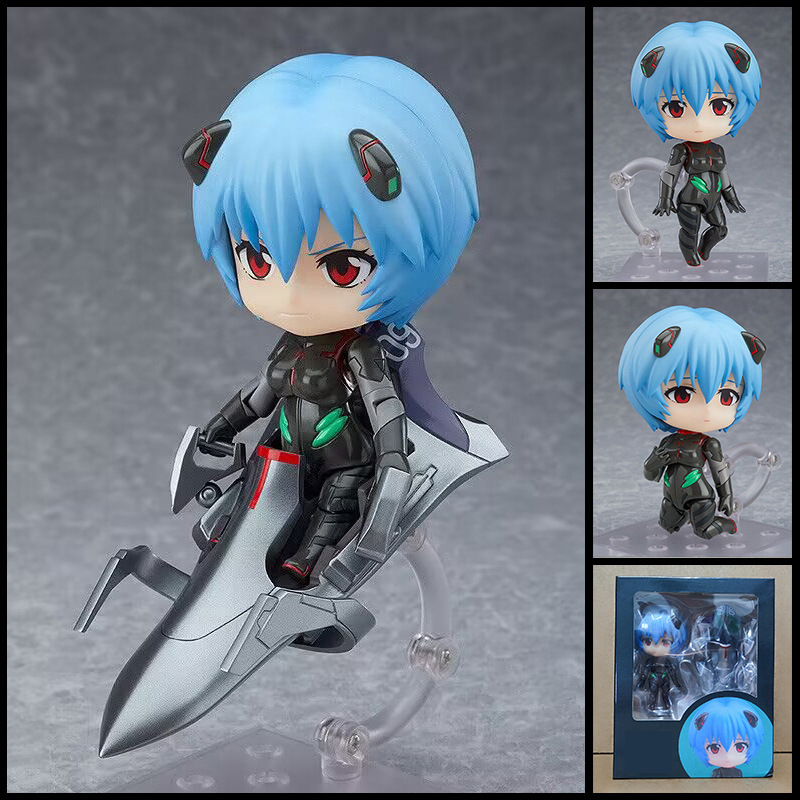 Neon Genesis Evangelion Asuka Langley Rei Ayanami Statue Action Figure Collection Premium Anime Model Toy Fans Collectors Decoration