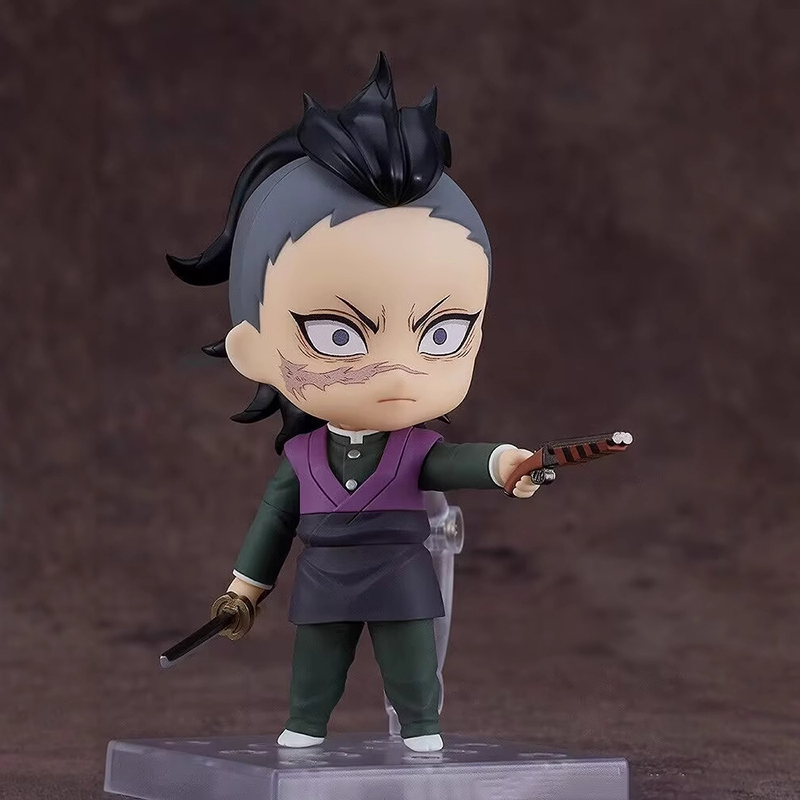 Demon Slayer Sanemi Shinazugawa Genya Shinazugawa Statue Action Figure Collection Premium Anime Model Toy Fans Decoration