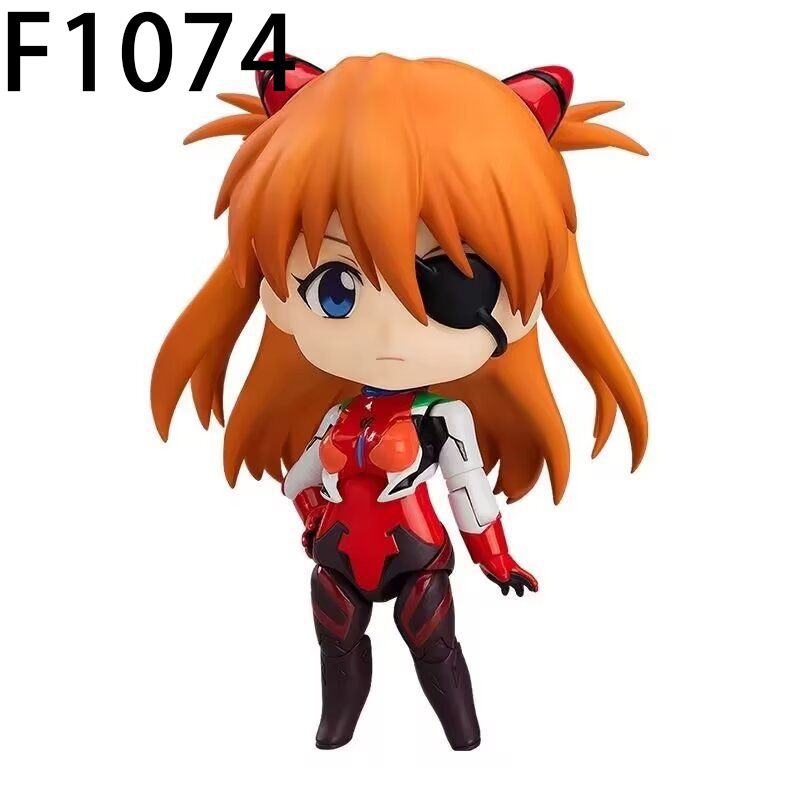 Neon Genesis Evangelion Asuka Langley Rei Ayanami Statue Action Figure Collection Premium Anime Model Toy Fans Collectors Decoration