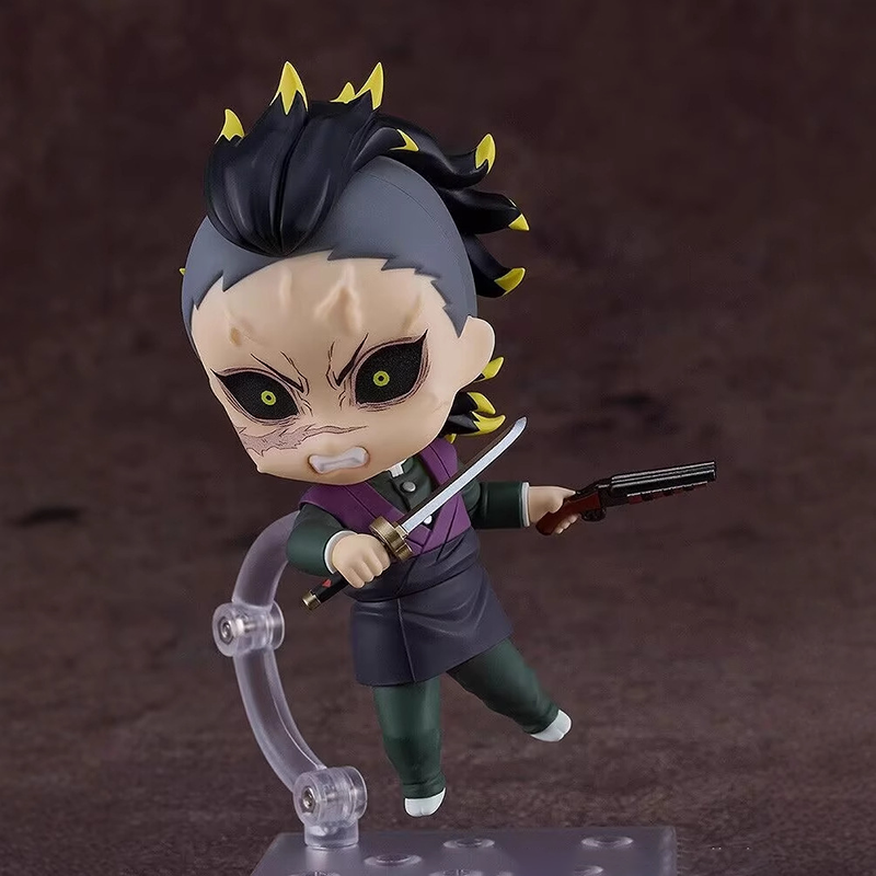 Demon Slayer Sanemi Shinazugawa Genya Shinazugawa Statue Action Figure Collection Premium Anime Model Toy Fans Decoration