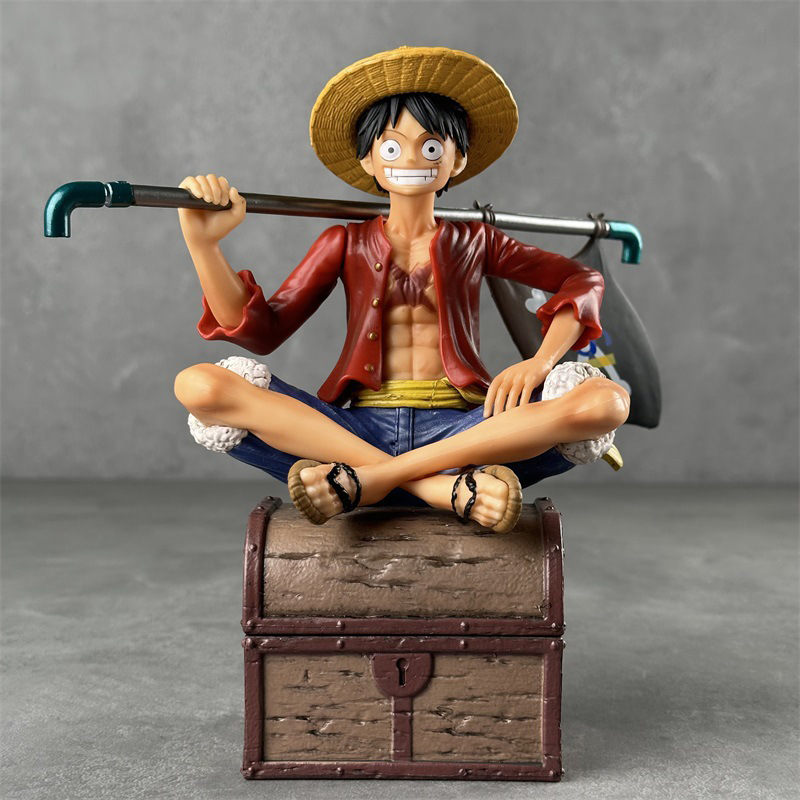One Piece Monkey D Luffy Statue Action Figure Collection Premium Anime Model Toy Fans Collectors Decoration