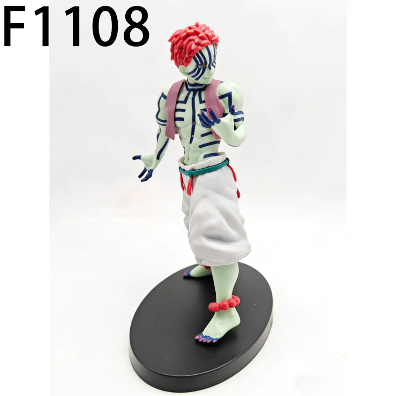 Demon Slayer Doma Akaza Statue Action Figure Collection Premium Anime Model Toy Fans Collectors Decoration ﻿