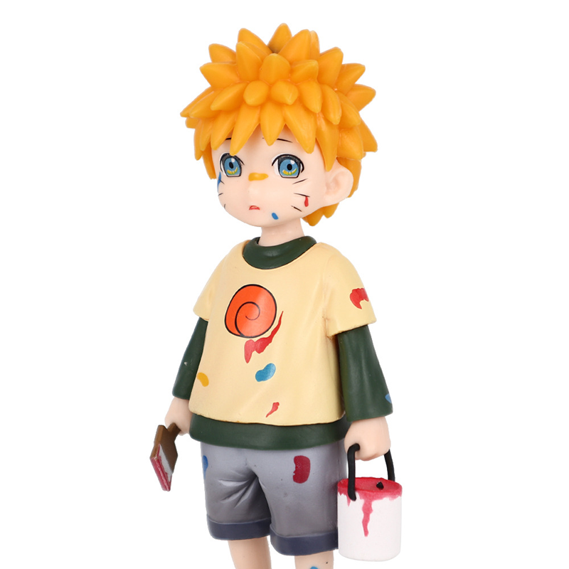 Naruto Shippuden Young Naruto Uzumaki Chibi Statue Action Figure Collection Premium Anime Model Toy Fans Collectors Decoration
