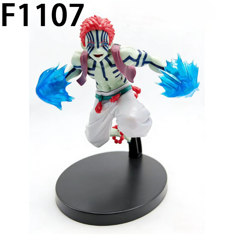 Demon Slayer Doma Akaza Statue Action Figure Collection Premium Anime Model Toy Fans Collectors Decoration ﻿