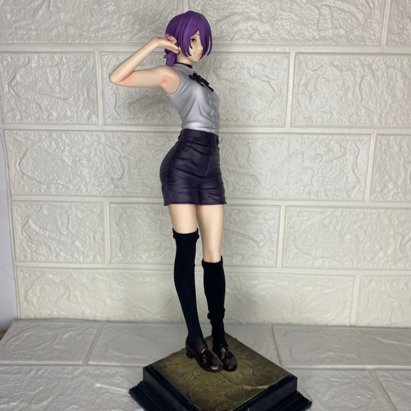 Chainsaw Man Reze Makima Statue Action Figure Collection Premium Anime Model Toy Fans Collectors Decoration