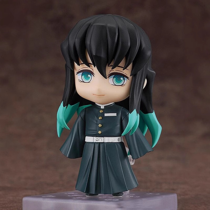 Demon Slayer Giyu Tomioka Muichiro Tokito Chibi Statue Action Figure Collection Premium Anime Model Toy Fans Collectors Decoration