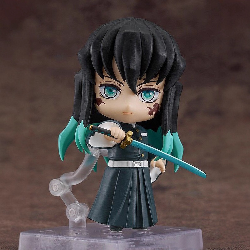 Demon Slayer Giyu Tomioka Muichiro Tokito Chibi Statue Action Figure Collection Premium Anime Model Toy Fans Collectors Decoration