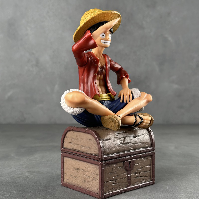 One Piece Monkey D Luffy Statue Action Figure Collection Premium Anime Model Toy Fans Collectors Decoration