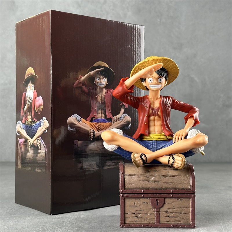One Piece Monkey D Luffy Statue Action Figure Collection Premium Anime Model Toy Fans Collectors Decoration