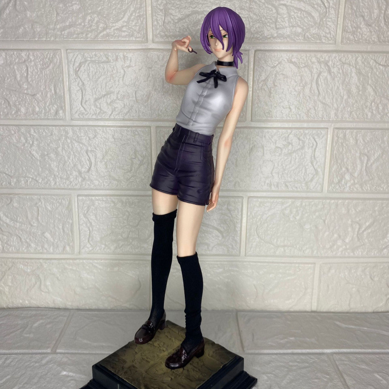 Chainsaw Man Reze Makima Statue Action Figure Collection Premium Anime Model Toy Fans Collectors Decoration