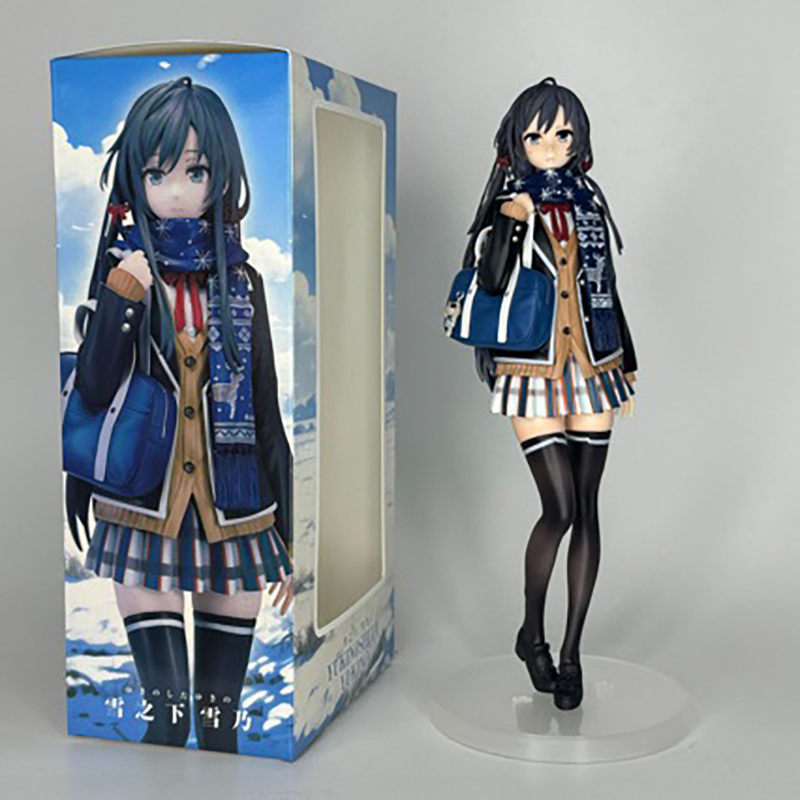 My Teen Romantic Comedy SNAFU Yukino Yukinoshita Statue Action Figure Collection Premium Anime Model Toy Fans Decoration