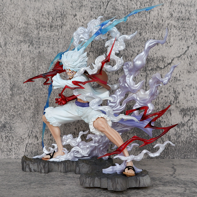 One Piece Nika Luffy Statue Action Figure Collection Premium Anime Model Toy Fans Collectors Decoration