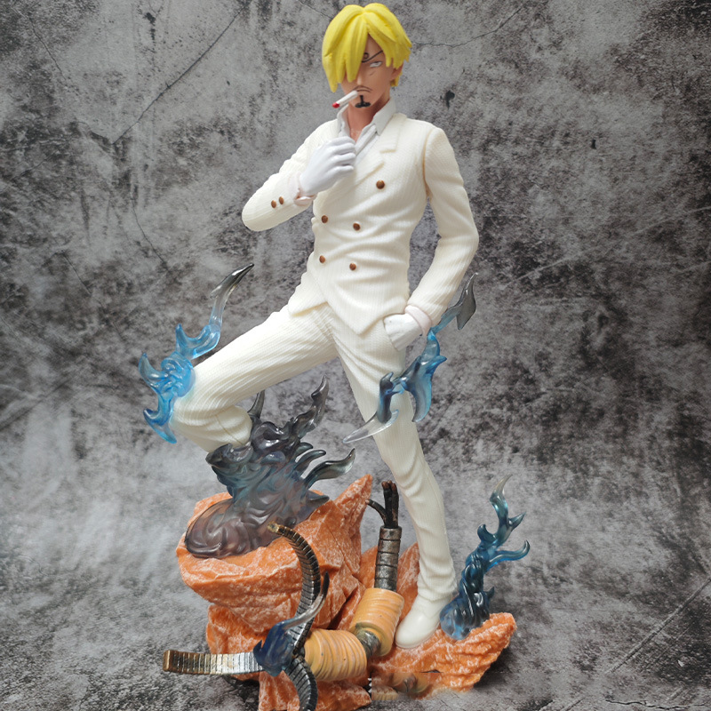 One Piece Sanji Statue Action Figure Collection Premium Anime Model Toy Fans Collectors Decoration