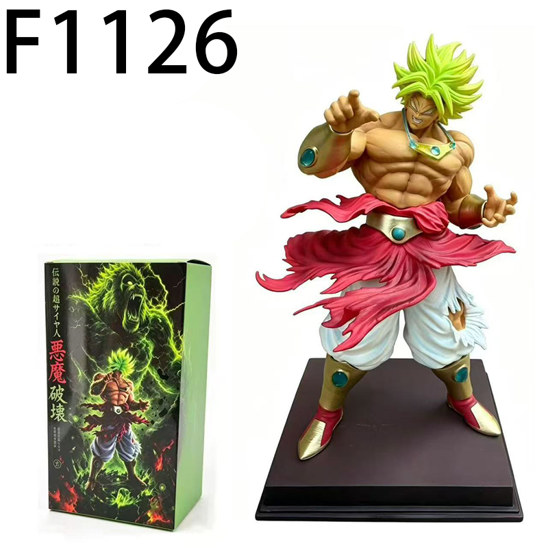 Dragon Ball Broly Statue Action Figure Collection Premium Anime Model Toy Fans Collectors Decoration