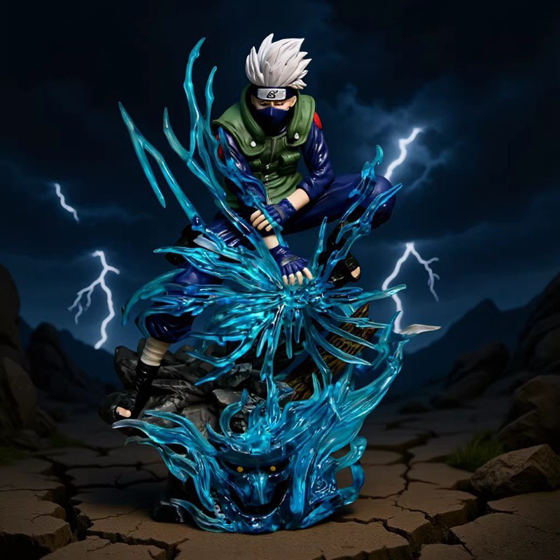 Naruto Kakashi Hatake Statue Action Figure Collection Premium Anime Model Toy Fans Collectors Decoration