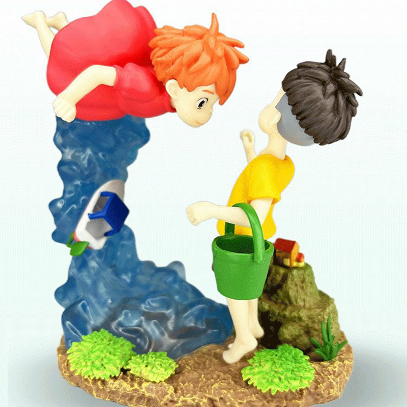 Ponyo Sosuke Statue Action Figure Collection Premium Anime Model Toy Fans Collectors Decoration