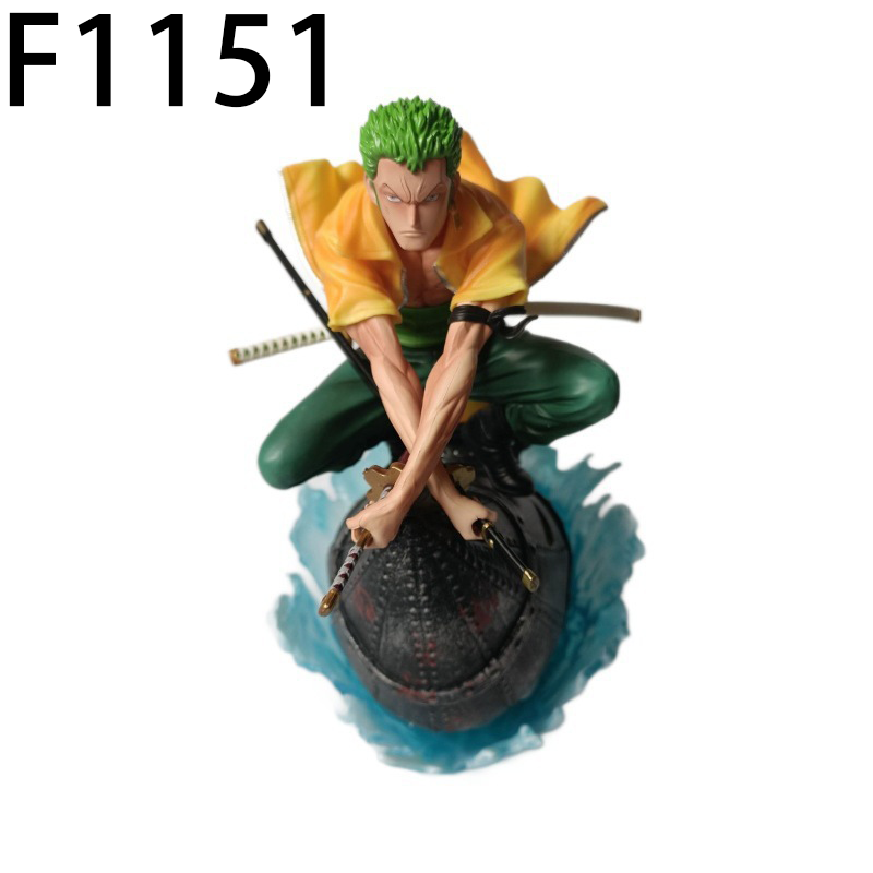 One Piece Roronoa Zoro Statue Action Figure Collection Premium Anime Model Toy Fans Collectors Decoration