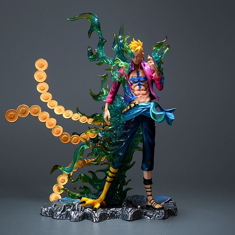 One Piece Marco Phoenix Statue Action Figure Collection Premium Anime Model Toy Fans Collectors Decoration