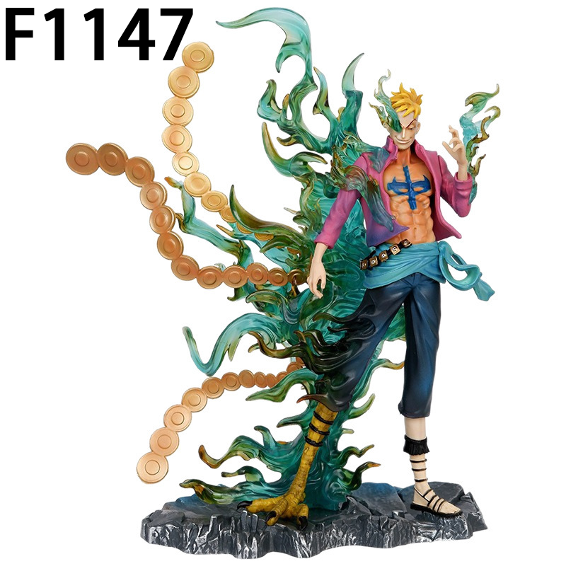 One Piece Marco Phoenix Statue Action Figure Collection Premium Anime Model Toy Fans Collectors Decoration