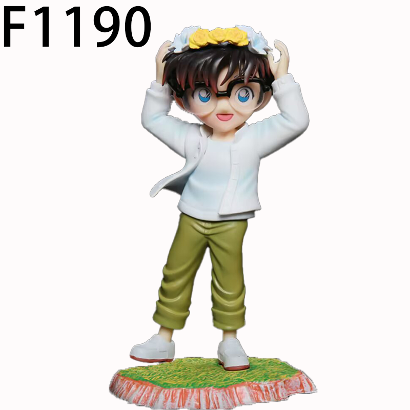 Detective Conan Edogawa Conan Statue Action Figure Collection Premium Anime Model Toy Fans Collectors Decoration