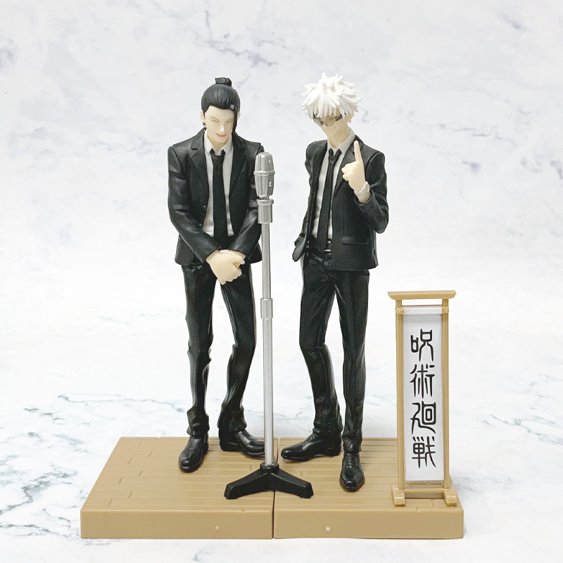 Jujutsu Kaisen Gojo Satoru Geto Suguru Statue Action Figure Collection Premium Anime Model Toy Fans Collectors Decoration