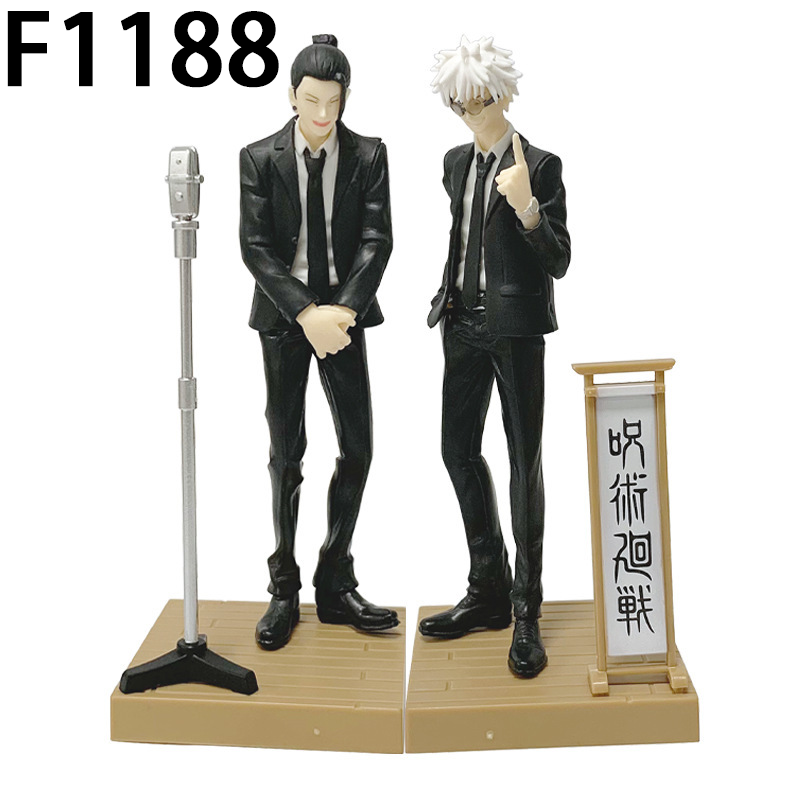 Jujutsu Kaisen Gojo Satoru Geto Suguru Statue Action Figure Collection Premium Anime Model Toy Fans Collectors Decoration