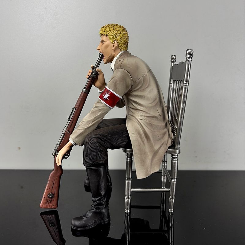 Attack on Titan Levi Ackerman Reiner Braun Statue Action Figure Collection Premium Anime Model Toy Fans Collectors Decoration