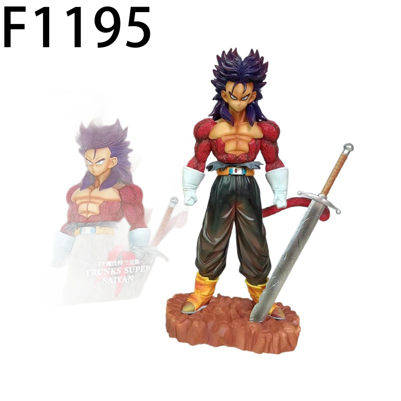 Dragon Ball Trunks Statue Action Figure Collection Premium Anime Model Toy Fans Collectors Decoration