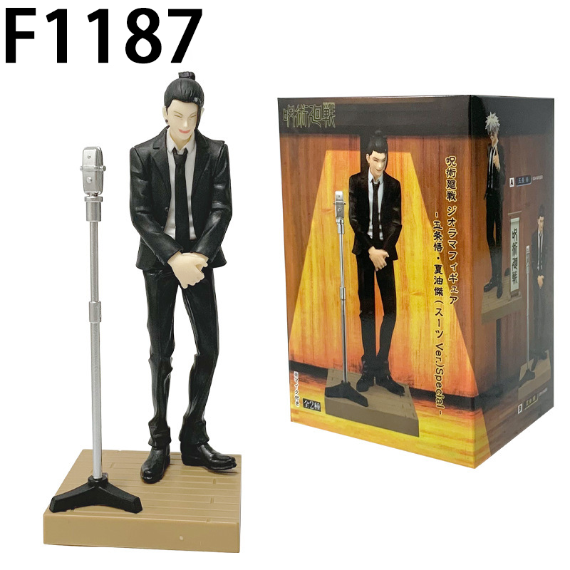 Jujutsu Kaisen Gojo Satoru Geto Suguru Statue Action Figure Collection Premium Anime Model Toy Fans Collectors Decoration