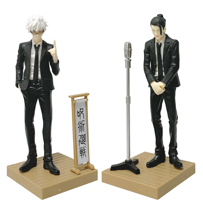 Jujutsu Kaisen Gojo Satoru Geto Suguru Statue Action Figure Collection Premium Anime Model Toy Fans Collectors Decoration