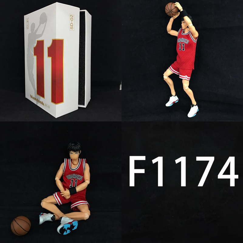 Slam Dunk Sakuragi Hanamichi Rukawa Kaede Statue Action Figure Collection Premium Anime Model Toy Fans Collectors Decoration