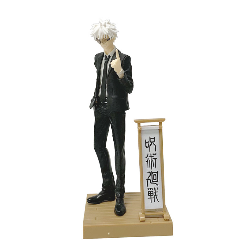 Jujutsu Kaisen Gojo Satoru Geto Suguru Statue Action Figure Collection Premium Anime Model Toy Fans Collectors Decoration