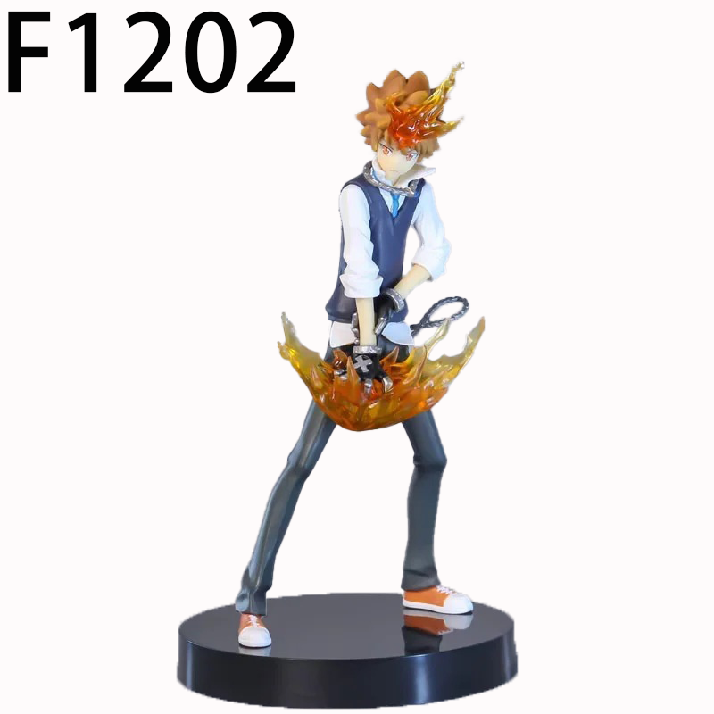 Katekyo Hitman Reborn Tsunayoshi Sawada Statue Action Figure Collection Premium Anime Model Toy Fans Collectors Decoration