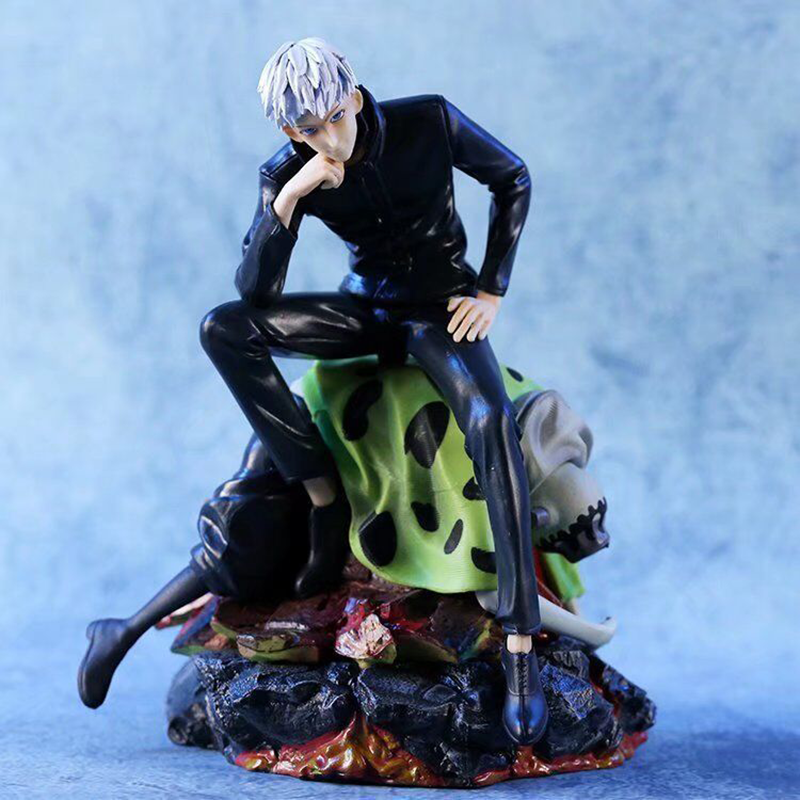 Jujutsu Kaisen Gojo Satoru Statue Action Figure Collection Premium Anime Model Toy Fans Collectors Decoration