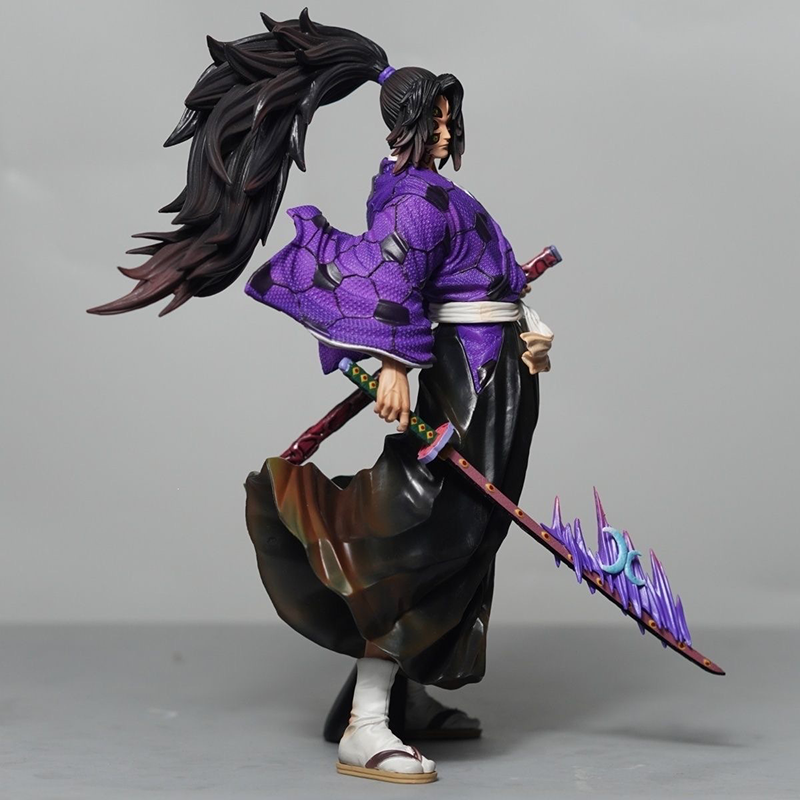 Demon Slayer Kokushibo Statue Action Figure Collection Premium Anime Model Toy Fans Collectors Decoration