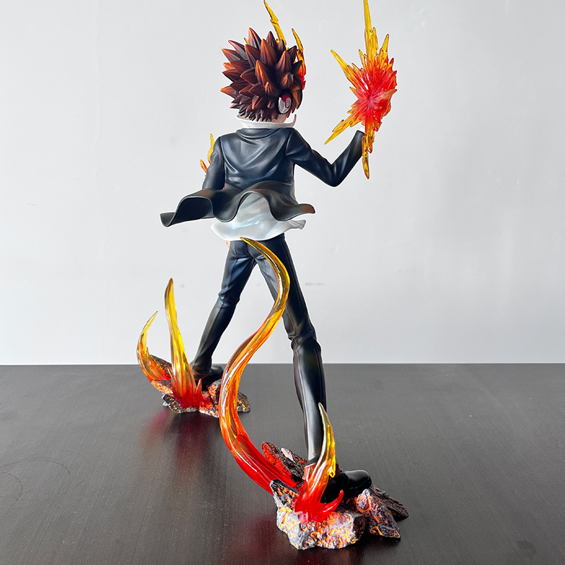 Katekyo Hitman Reborn Tsunayoshi Sawada Statue Action Figure Collection Premium Anime Model Toy Fans Collectors Decoration
