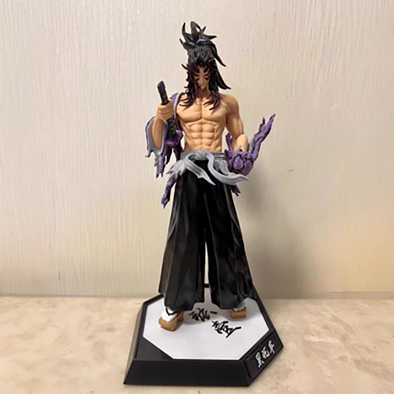 Demon Slayer Kokushibo Statue Action Figure Collection Premium Anime Model Toy Fans Collectors Decoration