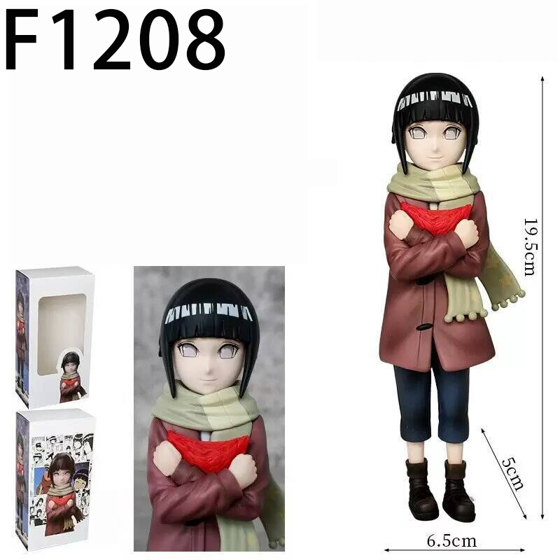 Naruto Shippuden Naruto Uzumaki Hinata Hyuga Statue Action Figure Collection Premium Anime Model Toy Fans Collectors Decoration