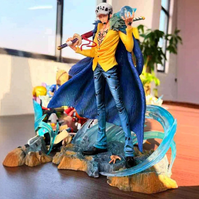 One Piece Trafalgar Law Statue Action Figure Collection Premium Anime Model Toy Fans Collectors Decoration