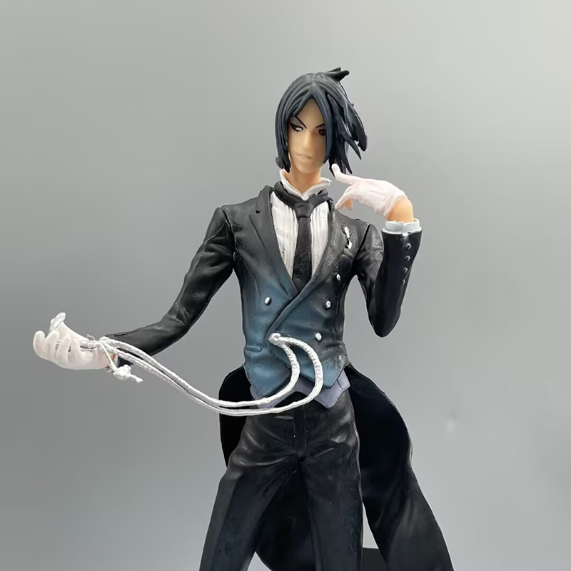 Black Butler Sebastian Michaelis Statue Action Figure Collection Premium Anime Model Toy Fans Collectors Decoration