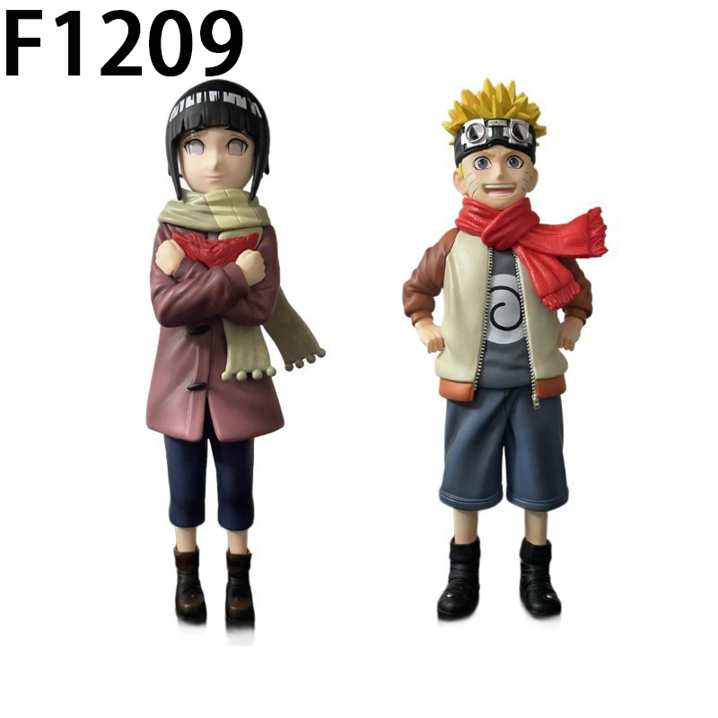 Naruto Shippuden Naruto Uzumaki Hinata Hyuga Statue Action Figure Collection Premium Anime Model Toy Fans Collectors Decoration