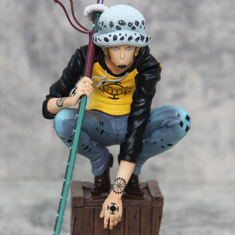 One Piece Trafalgar Law Statue Action Figure Collection Premium Anime Model Toy Fans Collectors Decoration