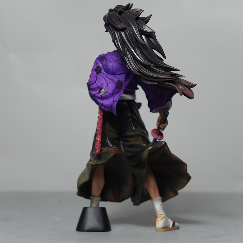 Demon Slayer Kokushibo Statue Action Figure Collection Premium Anime Model Toy Fans Collectors Decoration
