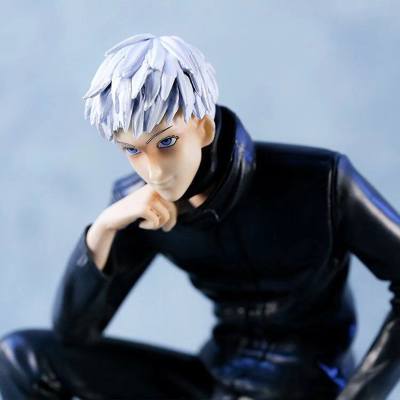 Jujutsu Kaisen Gojo Satoru Statue Action Figure Collection Premium Anime Model Toy Fans Collectors Decoration