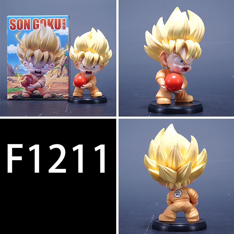 Dragon Ball Kid Goku Statue Action Figure Collection Premium Anime Model Toy Fans Collectors Decoration