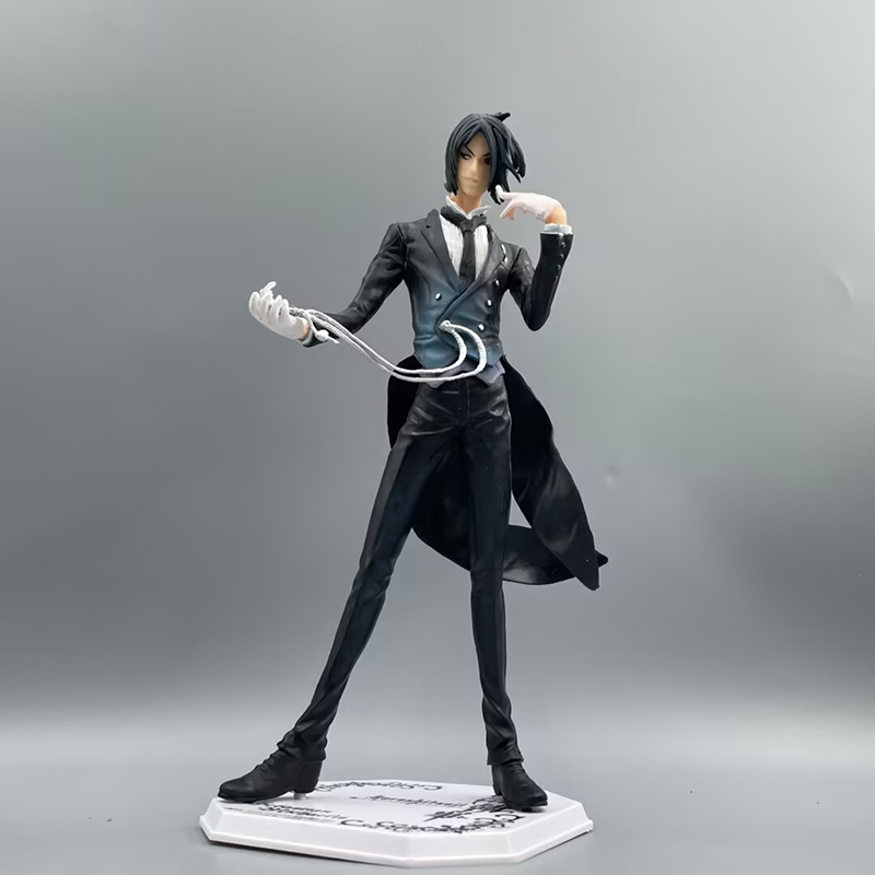 Black Butler Sebastian Michaelis Statue Action Figure Collection Premium Anime Model Toy Fans Collectors Decoration